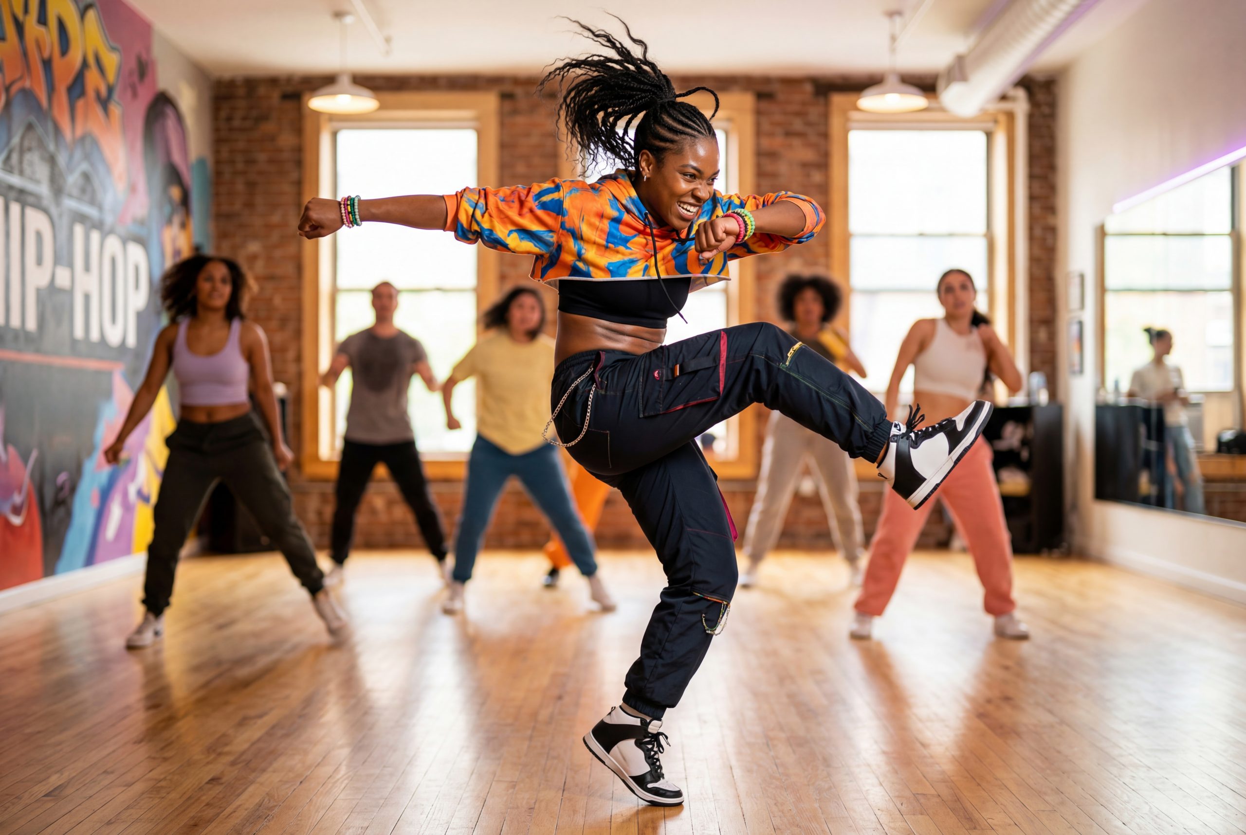 groupe de filles qui dansent la zumba